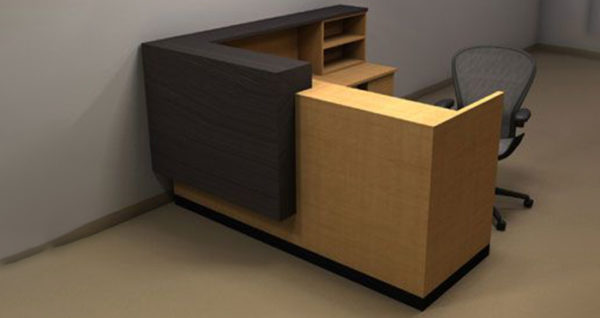 Office Furniture Shop in Dubai | Reception Desk-180 | Office World