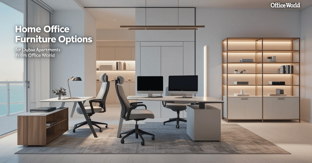 Ideal Office Furniture Options for Home Offices in Dubai Apartments